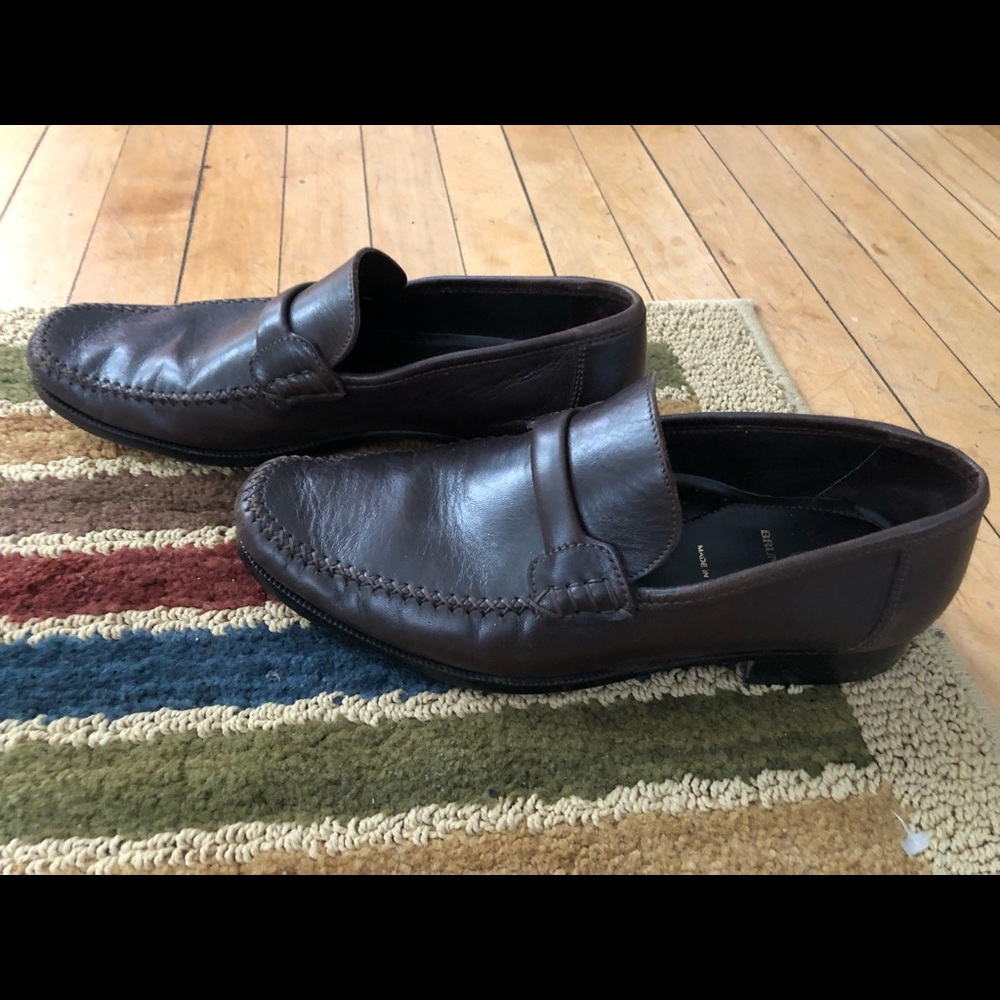 Brunomagli brown shoes size 8 - Picture 3 of 4